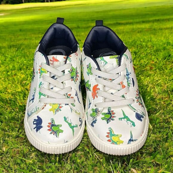 Carter’s Toddler Boy Dinosaur Sneakers | Size 8 - Picture 1 of 11